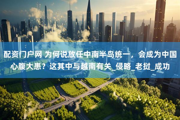 配资门户网 为何说放任中南半岛统一，会成为中国心腹大患？这其中与越南有关_侵略_老挝_成功